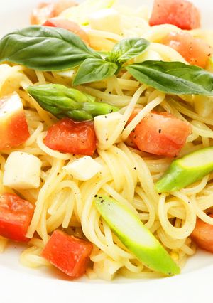 レモンドレッシングの冷製生パスタ-レシピのメイン写真