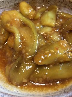 茄子の甘辛炒め-レシピのメイン写真
