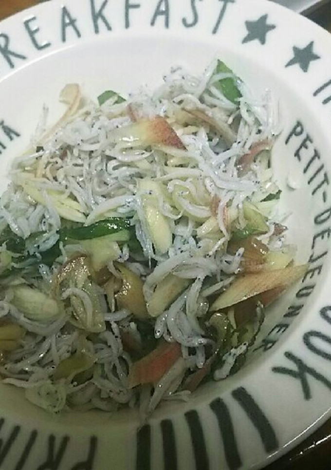 しらすとみりょうがの和え物-レシピのメイン写真