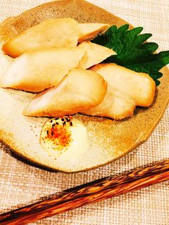 簡単オーブントースターで!漬けササミ焼き-レシピのメイン写真