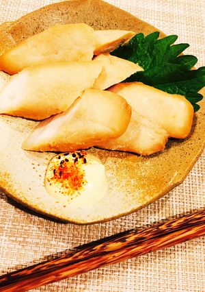 簡単オーブントースターで！漬けササミ焼き-レシピのメイン写真