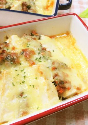 簡単美味しい♡豆腐の和風ラザニア-レシピのメイン写真