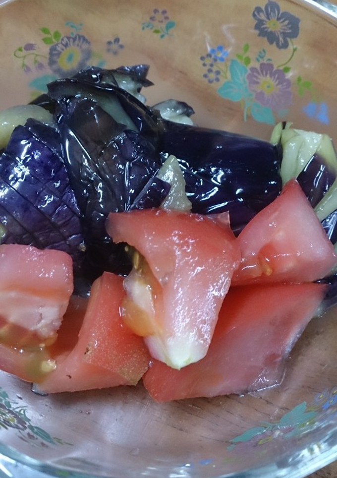 揚げなすとトマトのサラダ-レシピのメイン写真