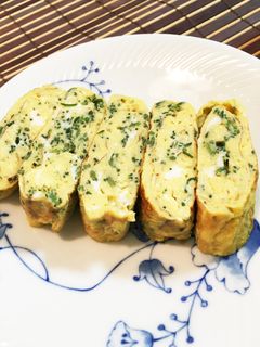 おかひじきの卵焼き-レシピのメイン写真