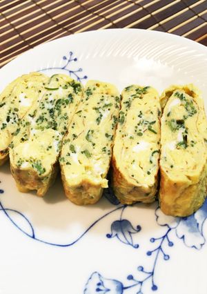 おかひじきの卵焼き-レシピのメイン写真