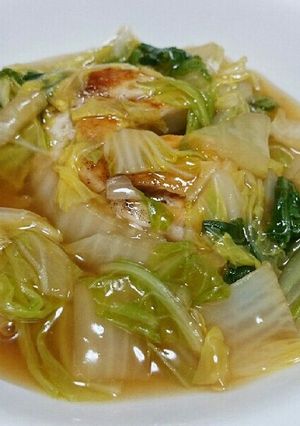 消化にいい!?かじきの白菜あんかけ-レシピのメイン写真