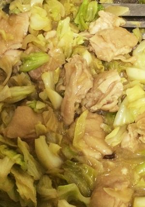 チキンとキャベツの味噌煮込み-レシピのメイン写真