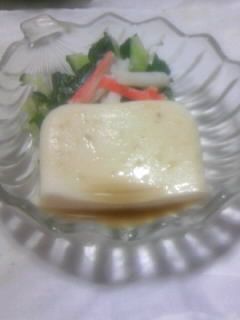 豆乳豆腐☆わさびソースかけ-レシピのメイン写真