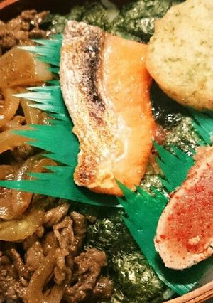 焼肉のり弁-レシピのメイン写真