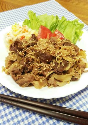 牛肉とえのきの簡単☆醤油バター焼き-レシピのメイン写真