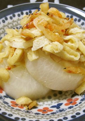 大根と揚げ、桜海老の炒り煮-レシピのメイン写真