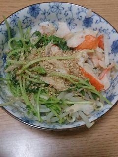 簡単☆豆苗の味ぽん和え-レシピのメイン写真