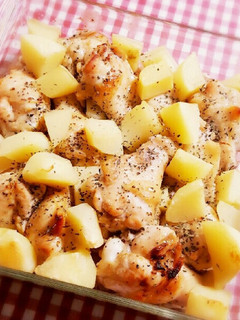 手羽元♡レモンマスタードオーブン焼き-レシピのメイン写真