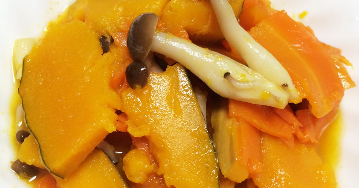 すぐ出来る！かぼちゃとにんじんの素朴煮 by ｼﾞｪｲﾐｰ 【クックパッド