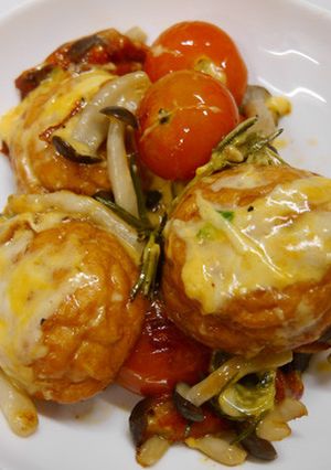 チーズとろ~り、ハーブ香る洋風魚河岸あげ-レシピのメイン写真