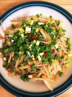 ジャガイモ挽き肉炒め-レシピのメイン写真