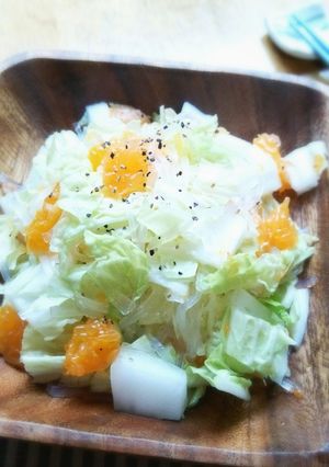 みかんと白菜の春雨サラダ-レシピのメイン写真