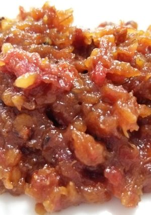 トースターで簡単！甘じょっぱ焼梅干し味噌-レシピのメイン写真