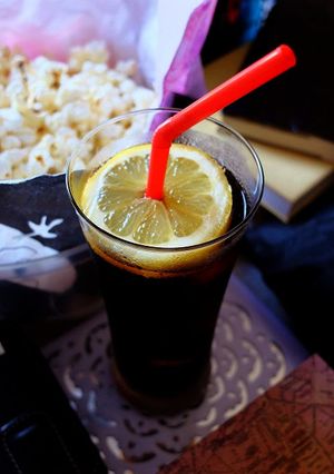 炭酸飲料のストローを浮かせない工夫。-レシピのメイン写真