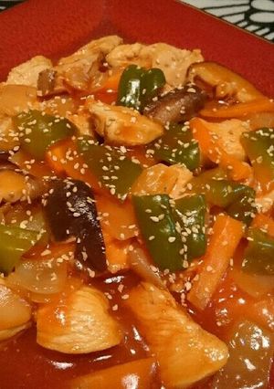 揚げずに酢鶏-レシピのメイン写真