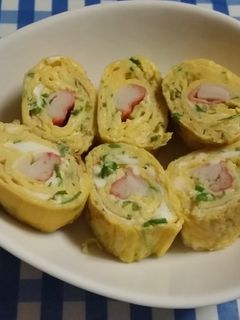 *お弁当に!カニカマの玉子焼き*-レシピのメイン写真