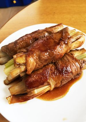 甘辛ダレが美味♡豚肉のお野菜巻き-レシピのメイン写真