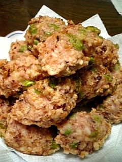 イカと枝豆の揚げ団子-レシピのメイン写真