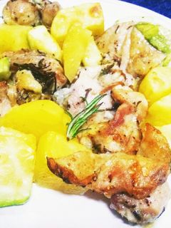 鶏肉とじゃがいものローズマリーグリル-レシピのメイン写真