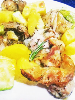 鶏肉とじゃがいものローズマリーグリル-レシピのメイン写真