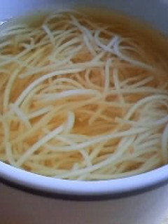 インスタントにゅうめん-レシピのメイン写真