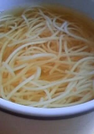 インスタントにゅうめん-レシピのメイン写真