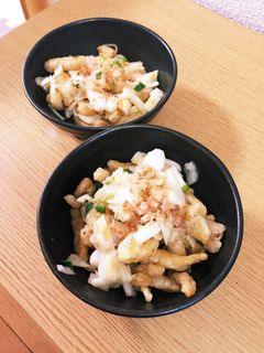 鶏皮と笹かまのさっぱり和え-レシピのメイン写真