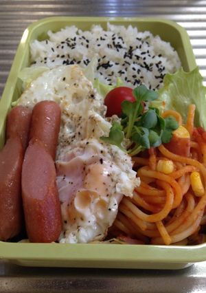 お弁当40★2016.6.20ウインナー-レシピのメイン写真