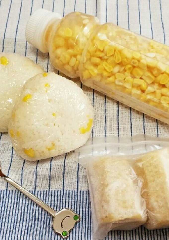 とうもろこしご飯＆保存で楽しむ-レシピのメイン写真