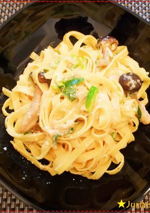 あっさり濃厚★お豆腐明太のカルボナーラ風-レシピのメイン写真