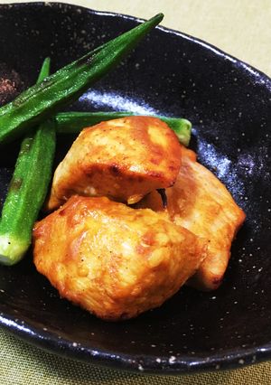 オーブンで朝は焼くだけ♡タンドリーチキン-レシピのメイン写真