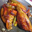 簡単♪チキンスペアリブとにんにくの芽炒め
