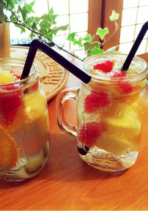 夏に！！おしゃれなフルーツソーダ☆-レシピのメイン写真