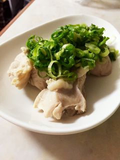 簡単!おかずに鶏肉のネギ塩レモンがけ-レシピのメイン写真