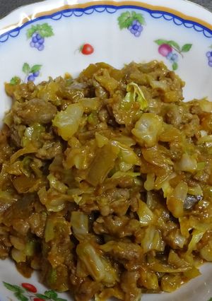 豚肉とキャベツとザーサイの味噌炒め-レシピのメイン写真