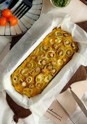 小麦粉不使用♡ゴボウのケーク・サレ！-レシピのメイン写真