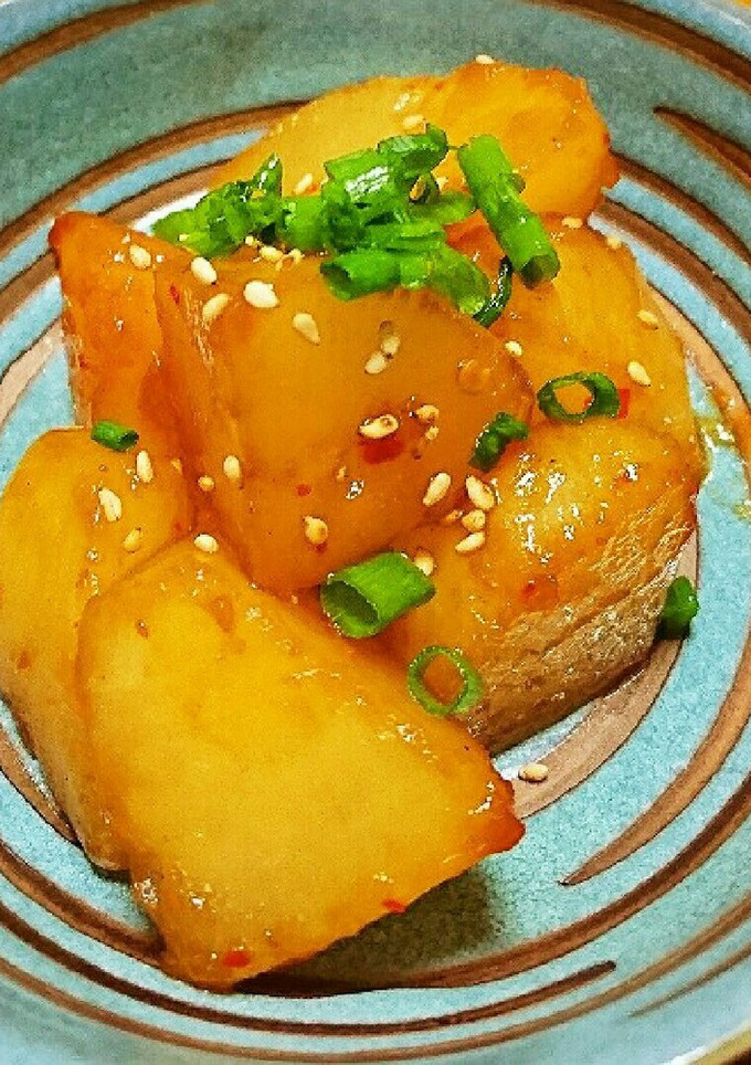 大根のピリ辛照り焼き風-レシピのメイン写真