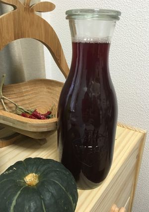 りんご酢で優しい赤紫蘇ジュース♡-レシピのメイン写真