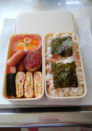 かにかま巻き弁当-レシピのメイン写真