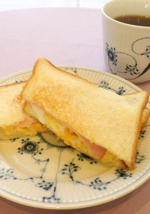 フライパンでホットサンド-レシピのメイン写真