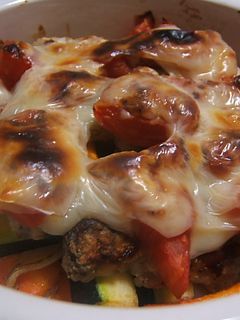 夏野菜と牡蠣のチーズ焼き-レシピのメイン写真