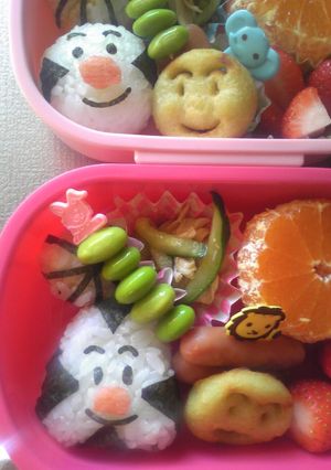 年少◆お弁当(春の遠足)-レシピのメイン写真