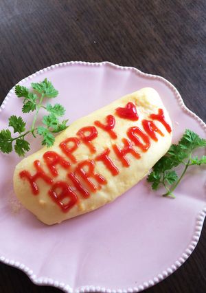 ♡ケチャップで上手く字を書く方法♡-レシピのメイン写真