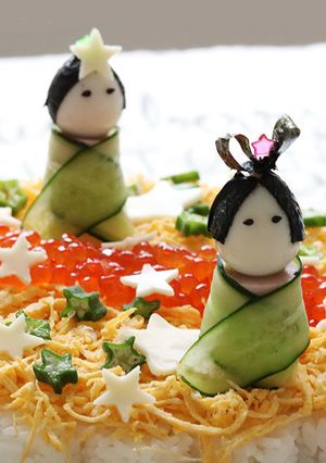 七夕に　織姫＆彦星のピンチョス-レシピのメイン写真