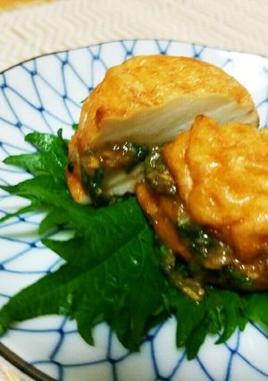 魚河岸あげのネギ味噌焼き。-レシピのメイン写真